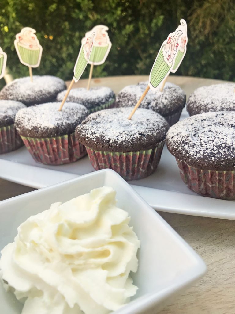 Schoko Muffins – weiss &amp; schwarz